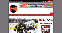 Desktop Screenshot of hockeynow.ca